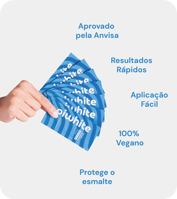 Fitas Clareadoras Dentais