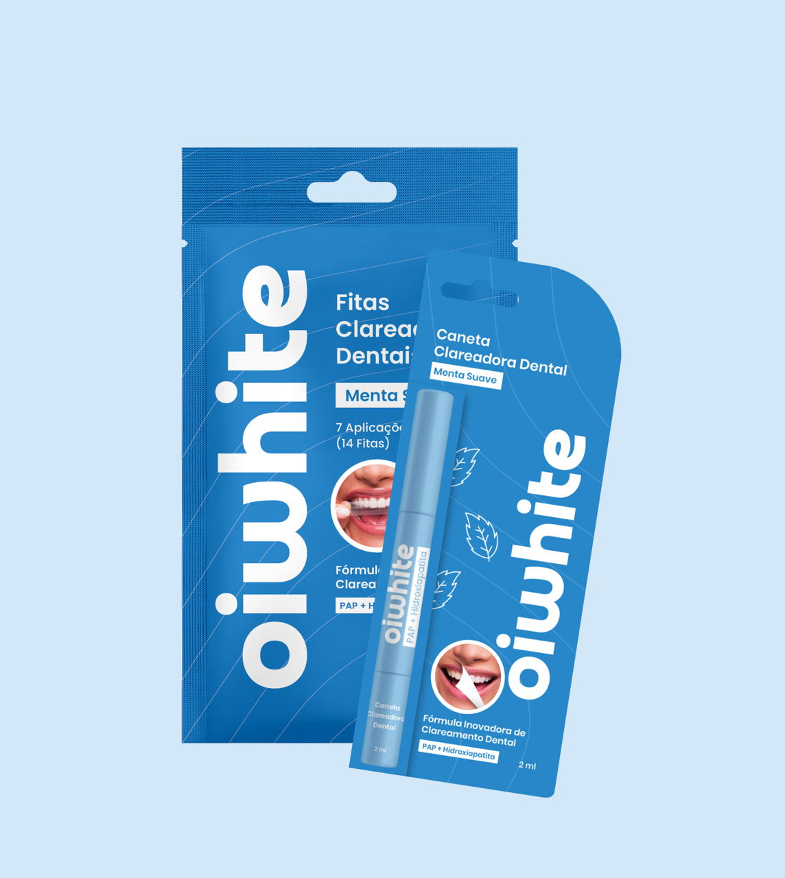 Combo Sorriso Perfeito - Fitas Clareadoras + Caneta Clareadora