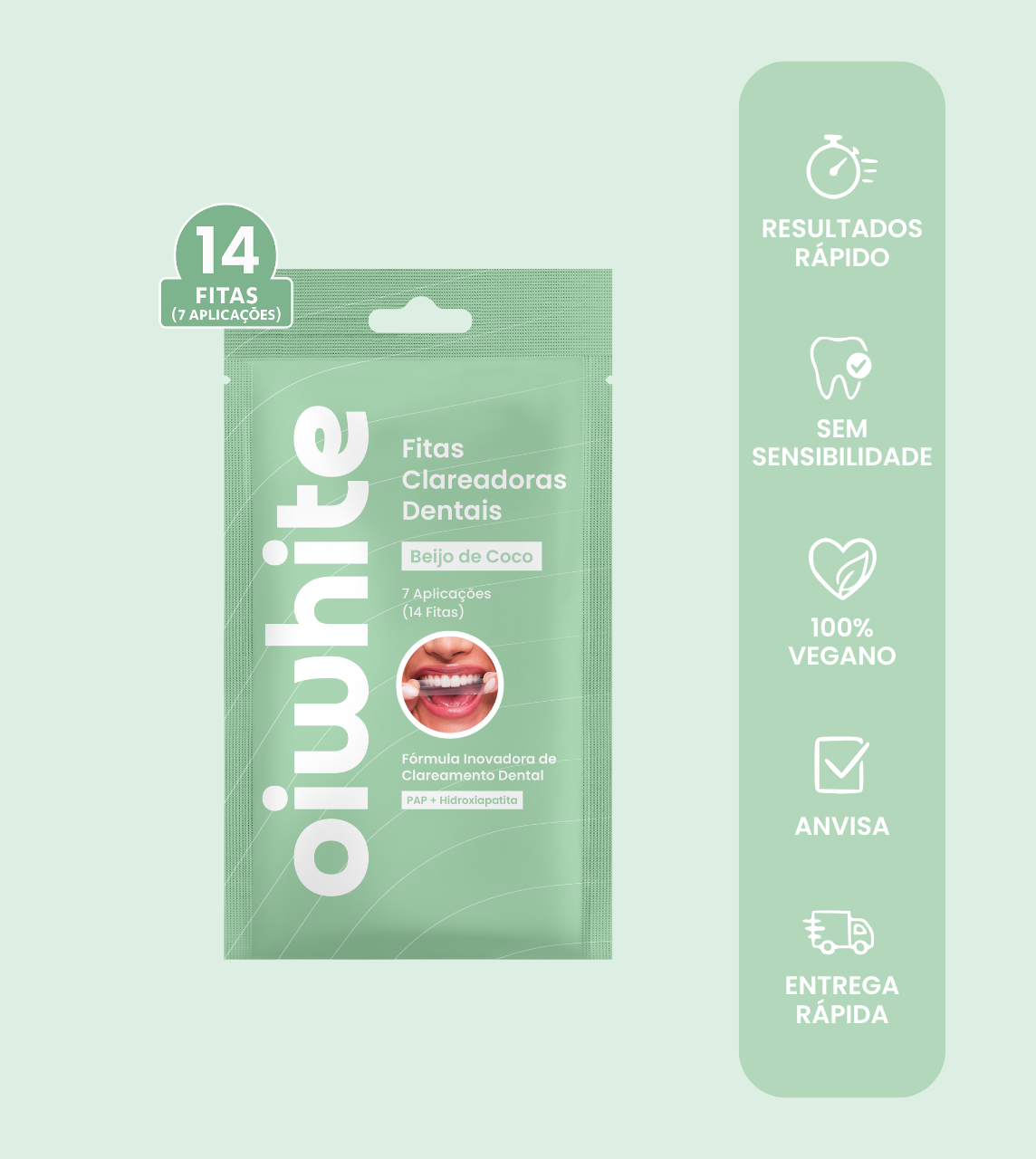 Fitas Clareadoras Dentais