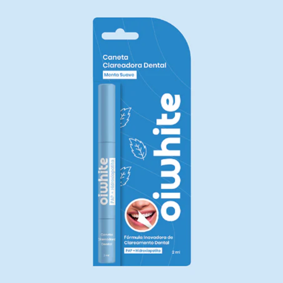 caneta clareadora dental oiwhite