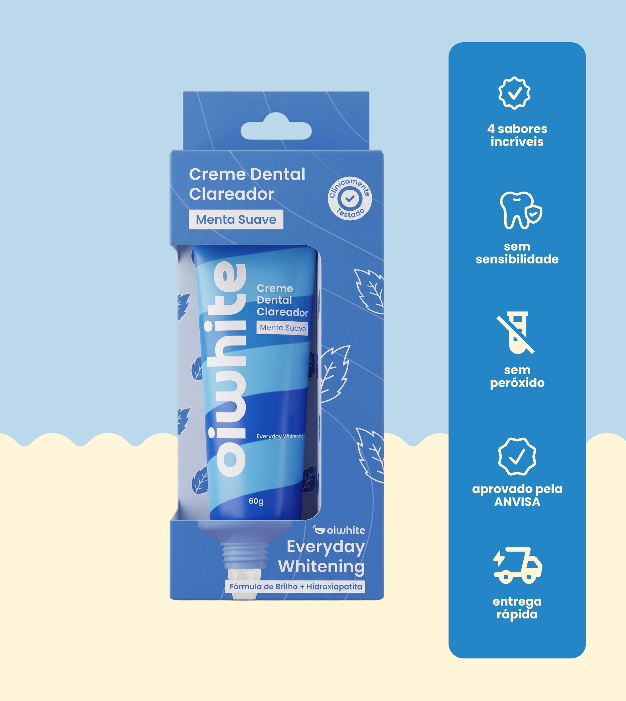 Creme Dental Clareador